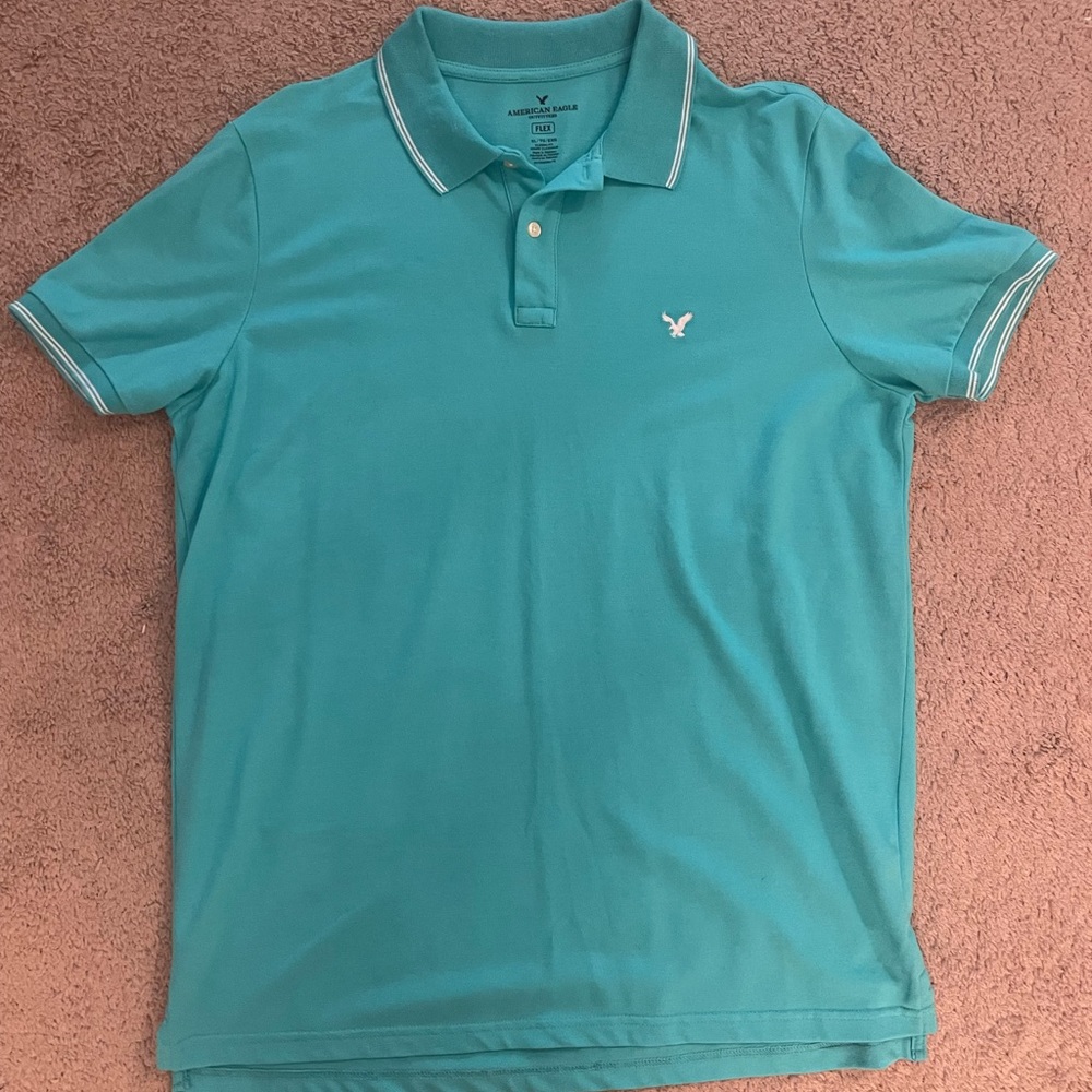 American Eagle Short Sleeve Polo